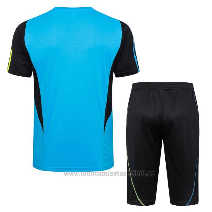 Chandal del Arsenal Manga Corta 2024-2025 Azul - Pantalon Corto